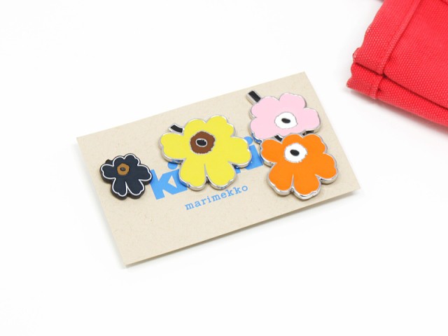 マリメッコ ピンバッジ 3点セット ウニッコ イエロー・オレンジ・ピンク marimekko UNIKKO Pumpuli Pin Set  No.1(51) (pinbadge)の通販はau PAY マーケット - インテリアセンター | au PAY マーケット－通販サイト