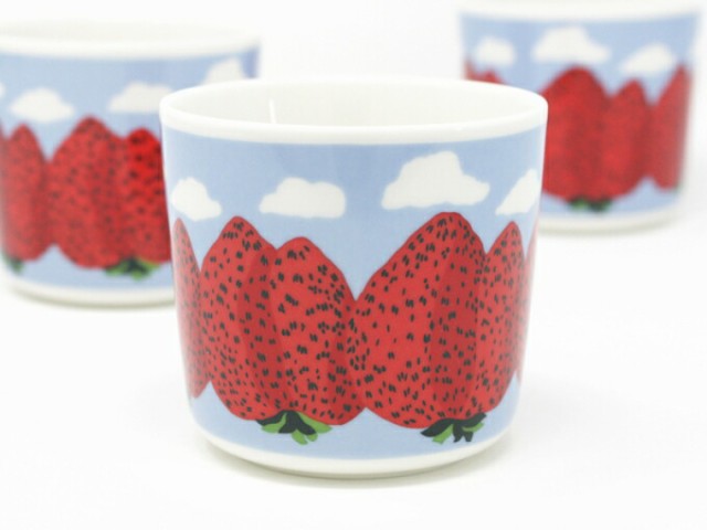 セール40％OFF] marimekko マリメッコ ラテマグ MANSIKKAVUORET ...