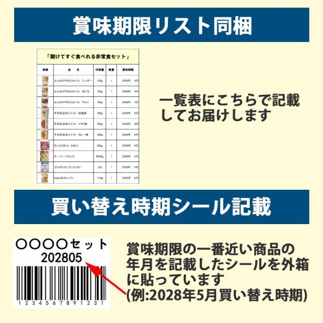 商品画像賞味期限保証