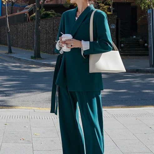 セットアップ スーツ パンツ ボトムス ジャケット アシンメトリー