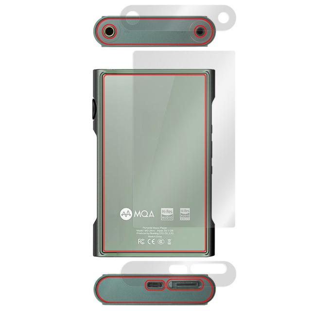 SHANLING M3 Ultra 背面・上面・底面用保護シート