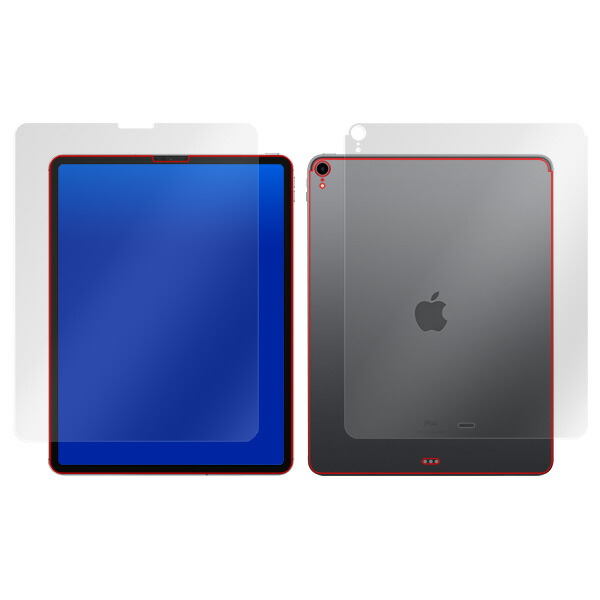 iPad Pro 12.9インチ (2018) (Wi-Fiモデル) 表・背面セット 保護シート