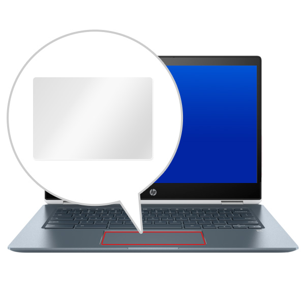 HP Chromebook x360 14-da0000 シリーズ トラックパッド保護シート