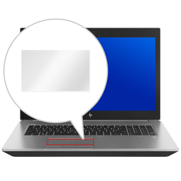 HP ZBook 17 G5 Mobile Workstation トラックパッド保護シート