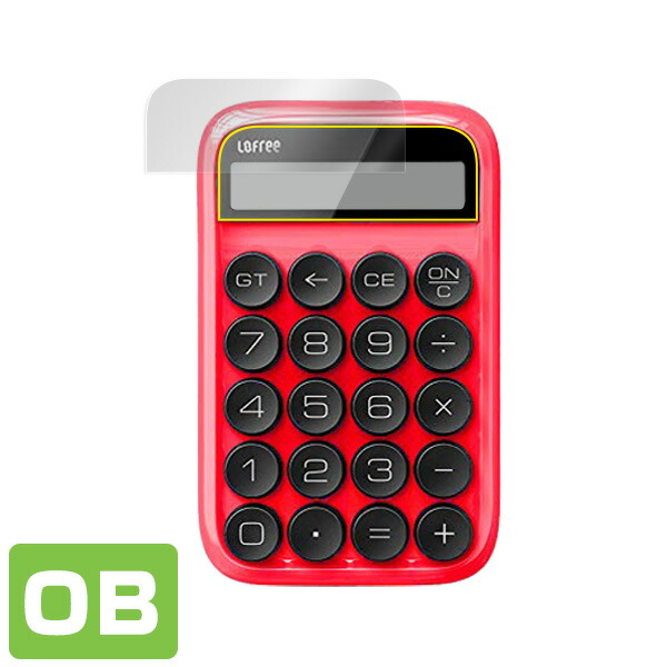 LOFREE デザイン電卓 EH113P 液晶保護シート