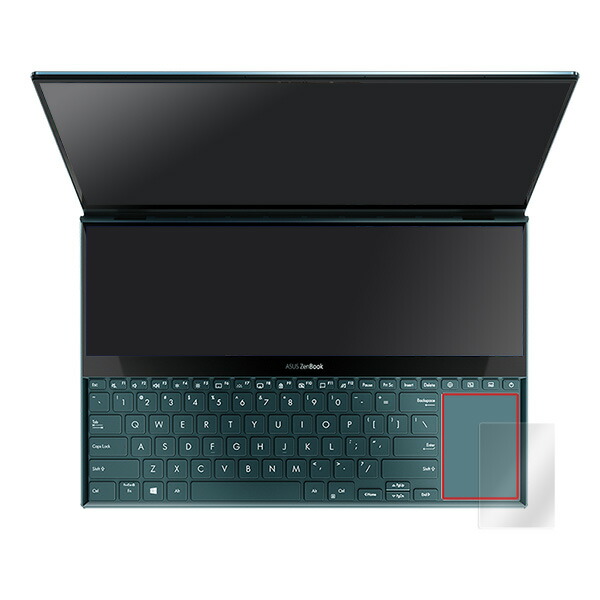 ASUS ZenBook Pro Duo UX581GV トラックパッド保護シート