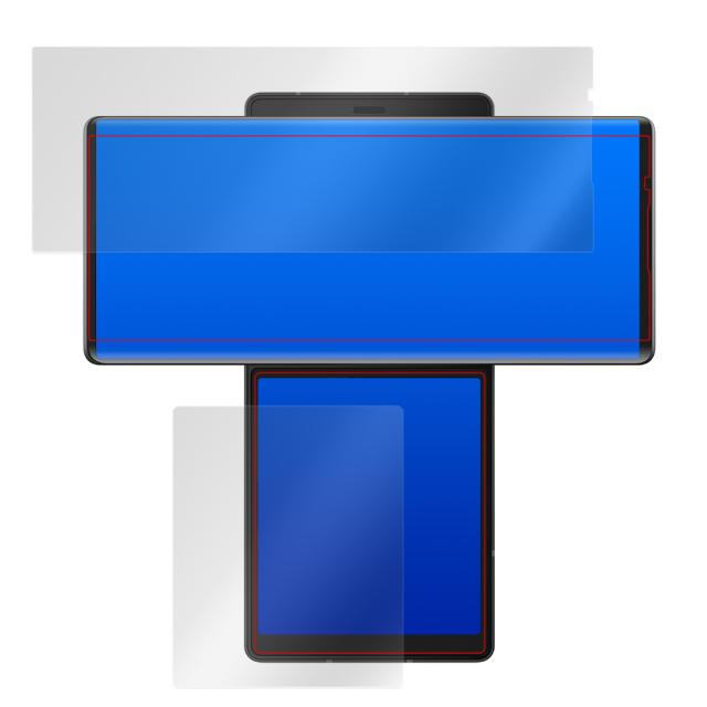 LG WING メイン・セカンド画面セット 保護シート