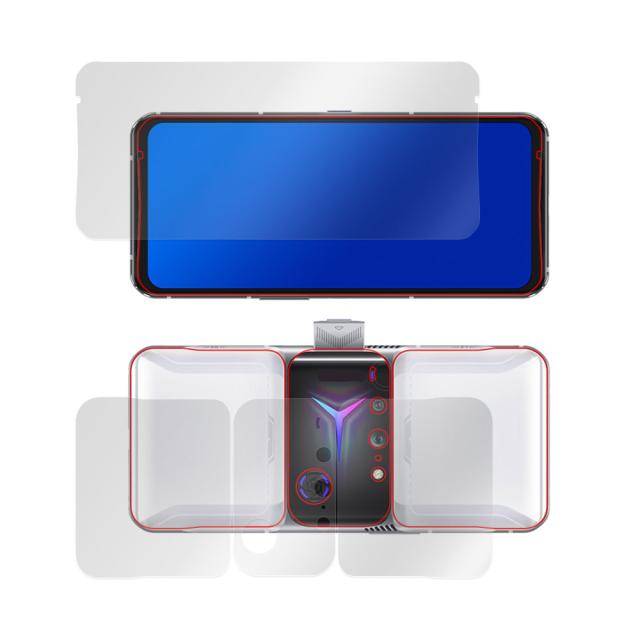 Lenovo Legion Phone Duel 2 (Legion Phone 2 Pro) 表面・背面セットの保護シート