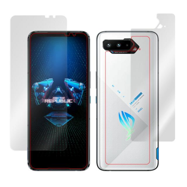 ASUS ROG Phone 5s / 5 (ZS673KS) 表面・背面セットの保護シート