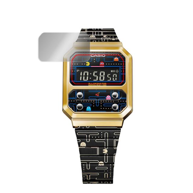 CASIO PAC-MANコラボレーションモデル A100WEPC-1BJR 液晶保護シート