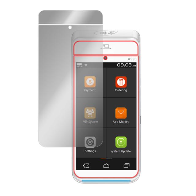Pax Japan モバイル決済端末 A920 液晶保護シート