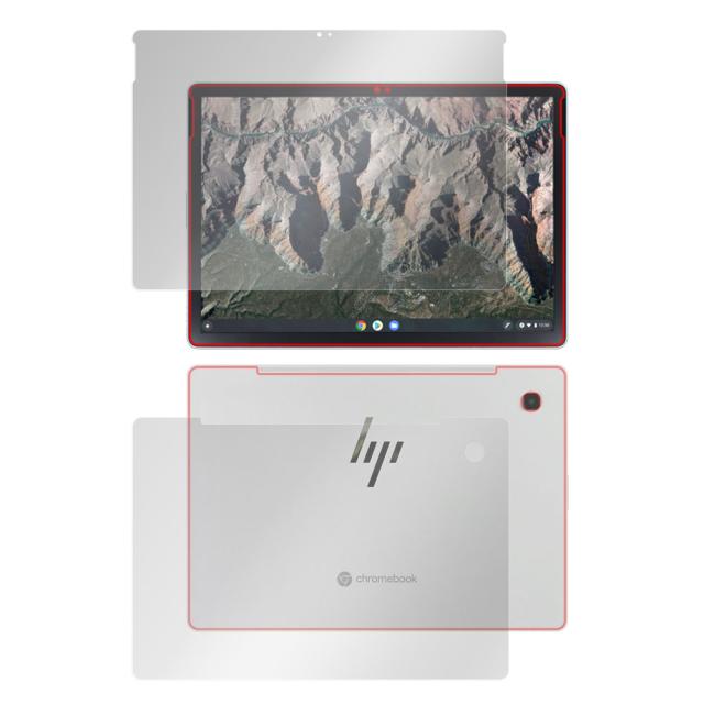 HP Chromebook x2 11-da0000 シリーズ (Wi-Fiモデル)  表面・背面セットの保護シート