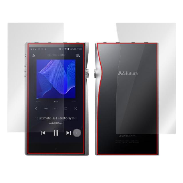 A&futura SE200 表面・背面セットの保護シート