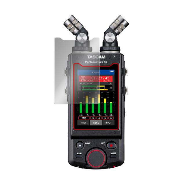 TASCAM 8トラックハンドヘルドレコーダー Portacapture X8 液晶保護シート