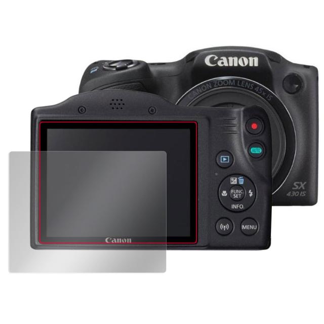Canon PowerShot SX430IS / SX420IS / SX410IS / SX400IS / SX530HS / SX510HS / SX500IS 液晶保護シート
