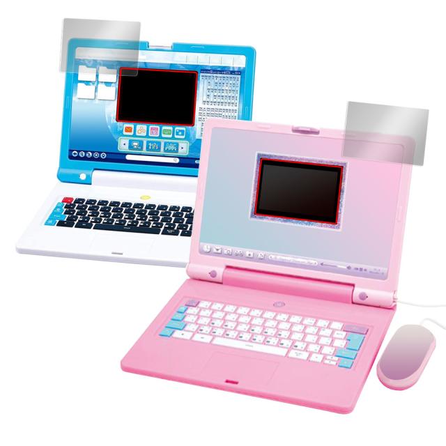 BANDAI ディズニー&ピクサーキャラクターズ ラーニングマイスイートパソコン / ドラえもんラーニングパソコン 液晶保護シート