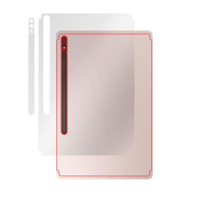 Samsung Galaxy Tab S8 背面保護シート