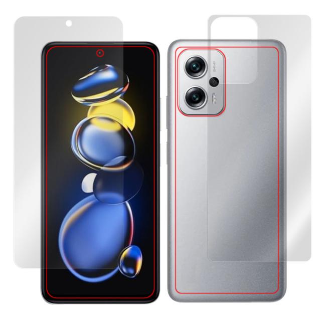 Xiaomi Redmi Note 11T Pro 表面・背面セットの保護シート