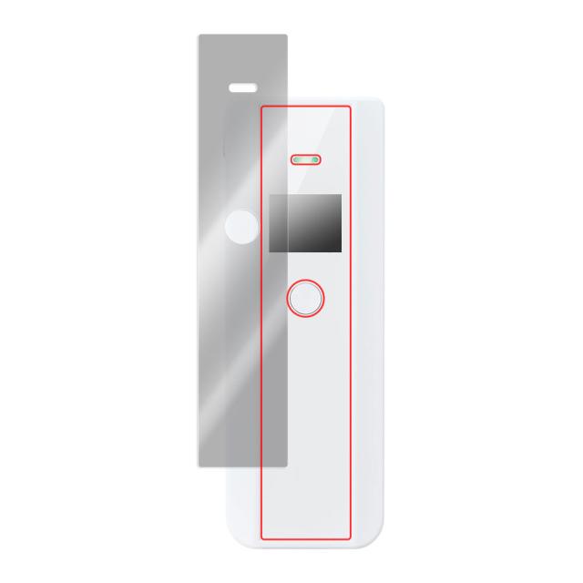 KING JIM アルコールチェッカー BAC10シロ 液晶保護シート