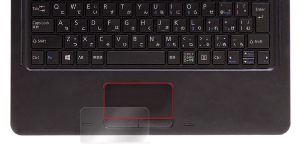 OverLay Protector for トラックパッド arrows Tab RH77/X のイメージ画像