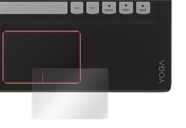OverLay Protector for トラックパッド Lenovo Yoga 900S のイメージ画像