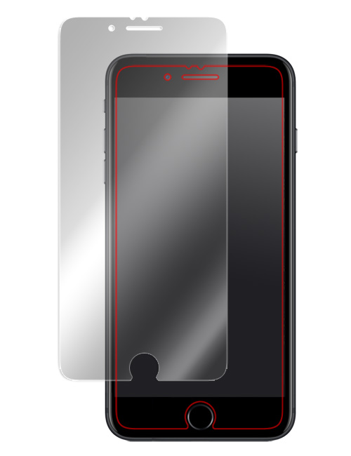 OverLay Eye Protector for iPhone 7 Plus 表面用保護シート のイメージ画像