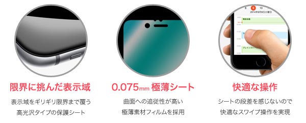 OverLay Brilliant for iPhone 6 極薄保護シート(上級者向け)