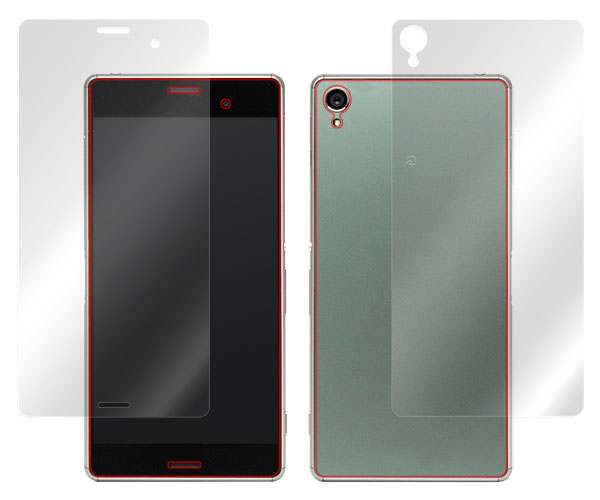 OverLay Magic for Xperia (TM) Z3 SO-01G/SOL26/401SO『表・裏両面セット』