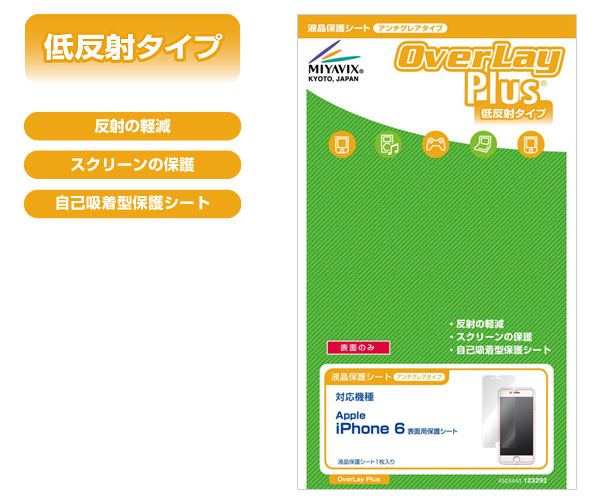 OverLay Plus for iPhone 6 表面用保護シート