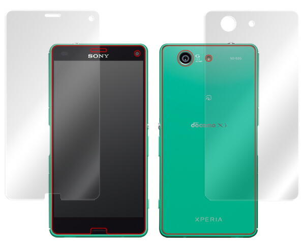 OverLay Magic for Xperia (TM) Z3 Compact SO-02G『表・裏両面セット』