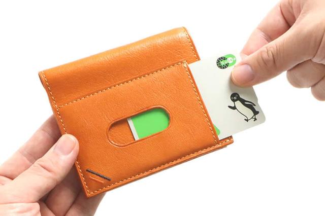 祥力 革職人 レザーファクトリー デュアルライン 定期入れ付き二つ折り財布