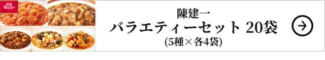 陳建一バラエティーセット 20袋 1セット（5種×各4袋：計20袋入）