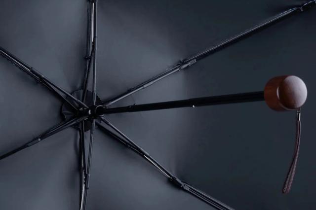 市原 Ramuda 遮光遮熱 折傘 軽量クイックオープン キャンディーストライプ