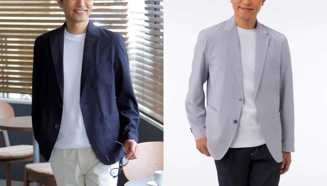 UNITED 富江工房「匠」シアサッカーンライトジャケット