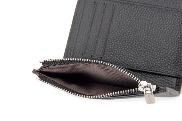 モンテスピガ 牛革メンズ三つ折り財布