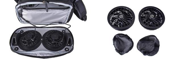 ROBERT KLEIN コンバーチブルファンリュック8712 8712-BLK