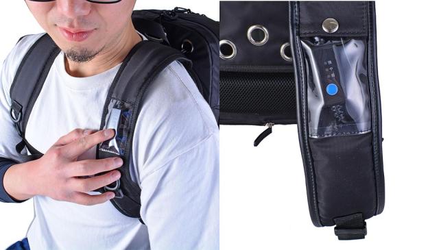 ROBERT KLEIN コンバーチブルファンリュック8712 8712-BLK