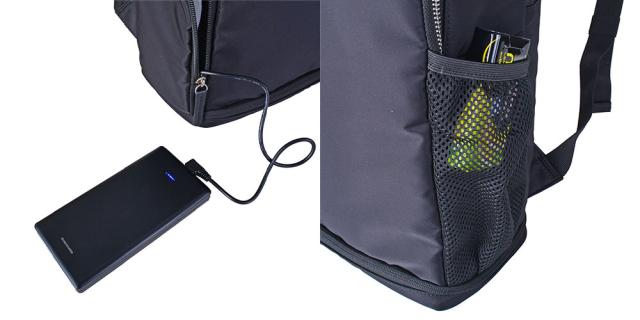 ROBERT KLEIN コンバーチブルファンリュック8712 8712-BLK