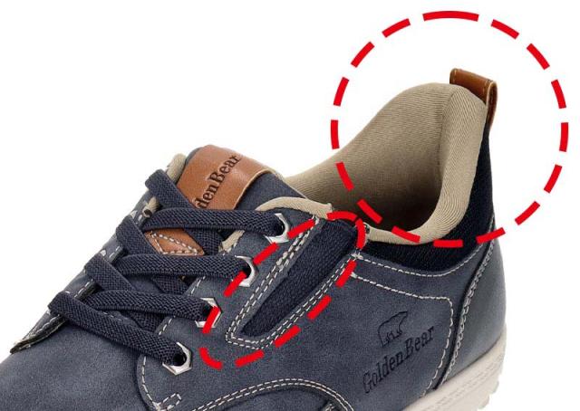 ゴールデンベア 脱ぎ履き簡単5Eゆったり楽inスリッポン（紐あり）