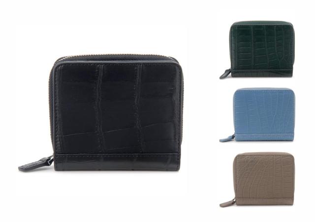サンブランド ロダニア クロコダイル折財布
