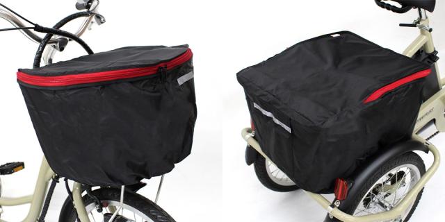 ミムゴ e-parton PLUS ノーパンク ロータイプ電動アシスト三輪自転車 特別セット