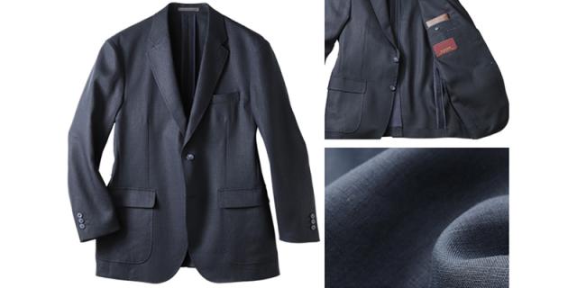 今村 逸品倶楽部 本麻トラベルジャケット IM-819/820 1着