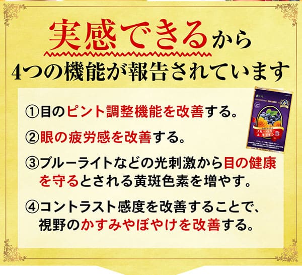 リフレ ブルーベリー＆ルテインα 3400