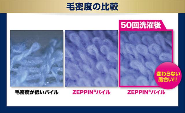ディーブレス ZEPPIN パイル 肌掛けふとん ZP-K4017 1枚