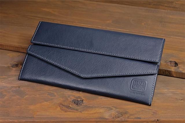 彩香 ハンドワーク 小銭が入る薄い長財布 MHW-007 1個