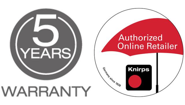 Knirps(クニルプス) ビジョンデュオマチックセーフティー（ワンタッチ自動開閉式折りたたみ傘） KN-V6225 1本