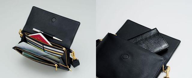 I・E・I プロヴェンザノ ラム革製薄型ショルダー「シティホルスター」 50247 1個