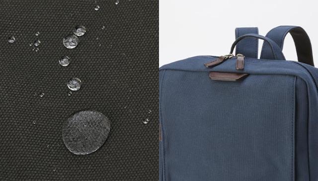 平野鞄 鞄の國 豊岡製 はっ水軽量6号帆布リュック 1個