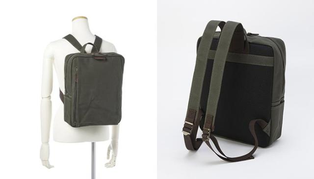 平野鞄 鞄の國 豊岡製 はっ水軽量6号帆布リュック 1個