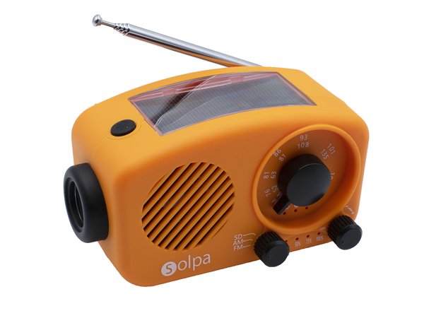 ソルパ 手回しソーラー蓄電ラジオ 【Chardio Mini(チャージオ・ミニ)】 SL-088